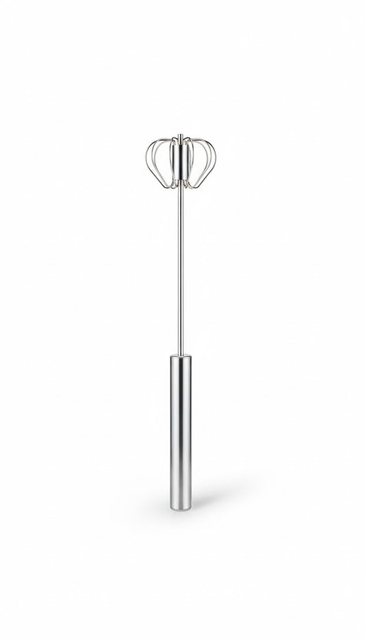 Stainless Steel Whisk, a durable and versatile kitchen essential designed for smooth blending and effortless whisking, is available for purchase at theindianshelf.co.uk.