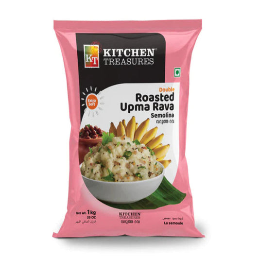 Kitchen Treasures Double Roasted Upma Rava (Semolina) – Uncategorized, Indian grocery product, for customers in the UK