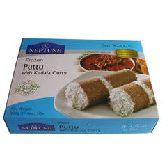 Frozen Puttu with Kadala Curry by Neptune