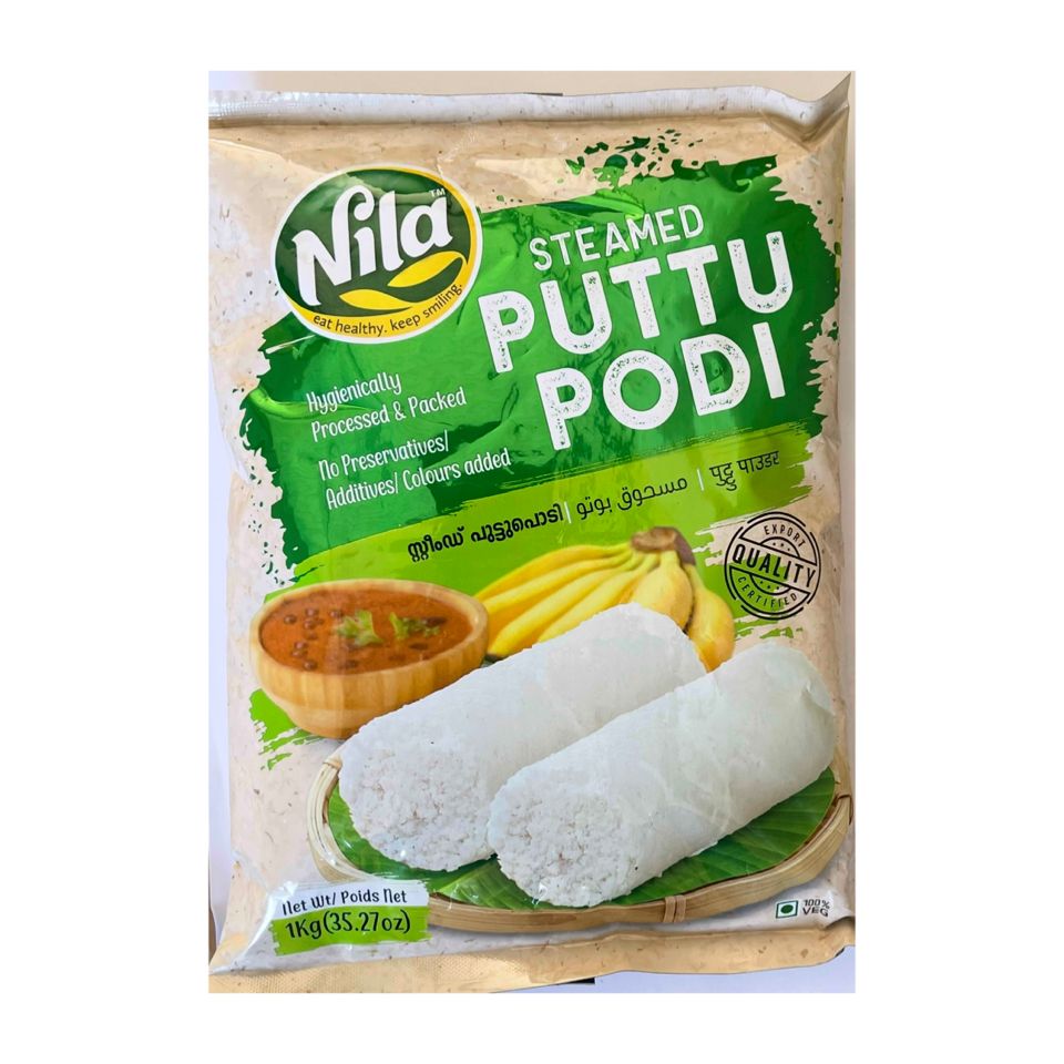 Steamed Puttupodi by Nila