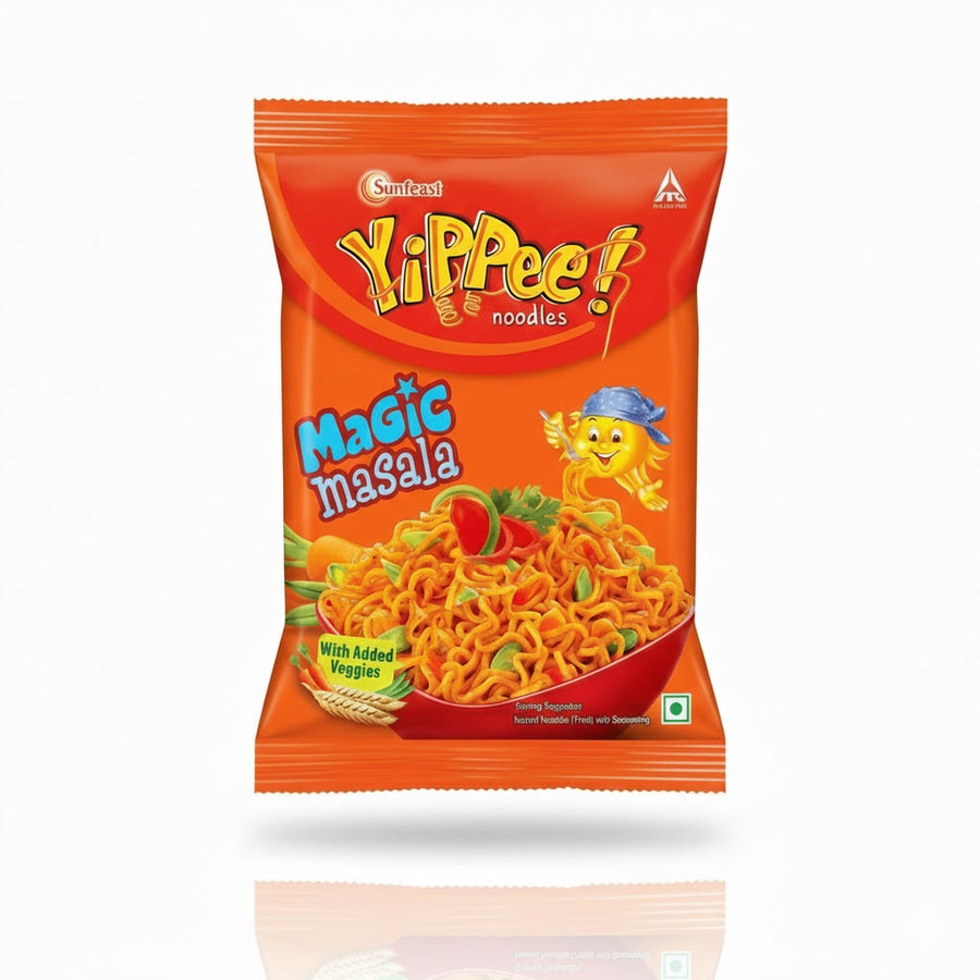 Yippee Magic Masala Noodles 70g by The Indian Shelf – Pasta & Noodles, Indian grocery product, for customers in the UK