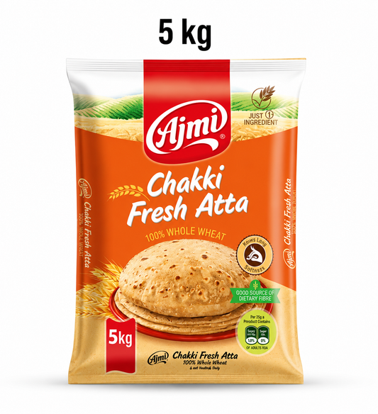 Ajmi Chakki Fresh Atta 5kg