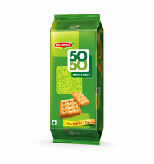 Britannia 50-50 Sweet & Salty Biscuits 372g