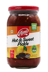 Hot and Sweet pickle 400g by Ajmi