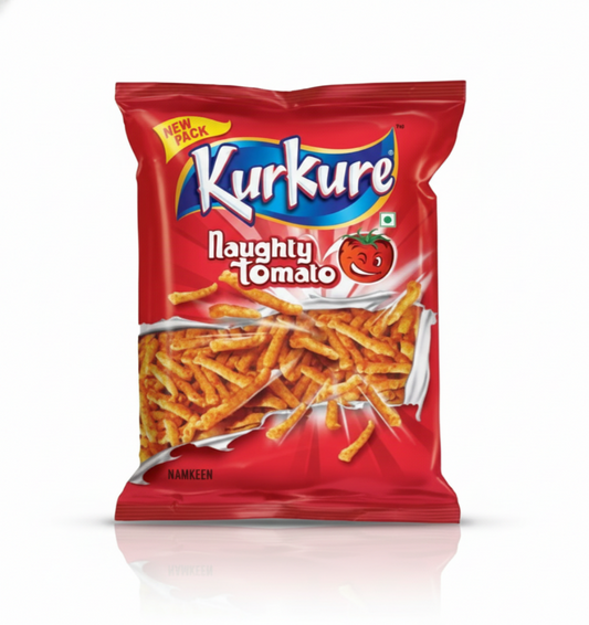 Kurkure Naughty Tomato – Trail & Snack Mixes, Indian grocery product, for customers in the UK