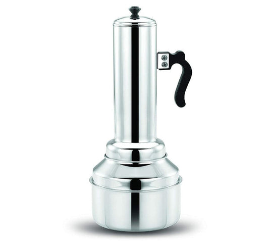 Stainless Steel Puttukudam (Puttu Maker) by The Indian Shelf – Pressure Cookers, Kerala special food product, for customers in the UK