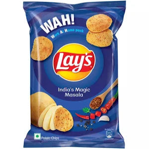 Lay’s India’s Magic Masala – WAH! At Home Pack | Bold & Spicy Potato Chips by The Indian Shelf – Chips, Indian grocery product, for customers in the UK