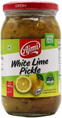 WHITE LIME PICKLE 400gm by Ajmi