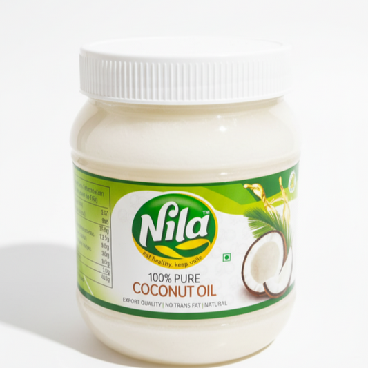 Nila Coconut Oil  500 ml – 100% Pure & Natural by The Indian Shelf – Coconut Oil, Indian grocery product, for customers in the UK