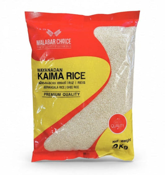 Malabar Choice jeerakashala  Rice 2kg – Rice, Kerala special food product, for customers in the UK