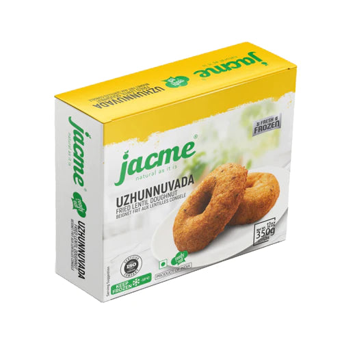 Uzhunnu Vada 350g by Jacme by The Indian Shelf – Prepared Appetizers & Side Dishes, Indian grocery product, for customers in the UK